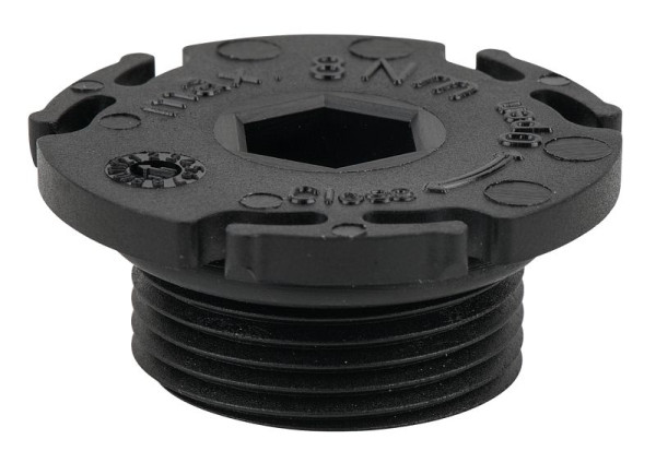 KS Tools olieaftapschroef, binnenzeskant 10mm, M24x1,5x12mm, verpakking van 25, 430.2231