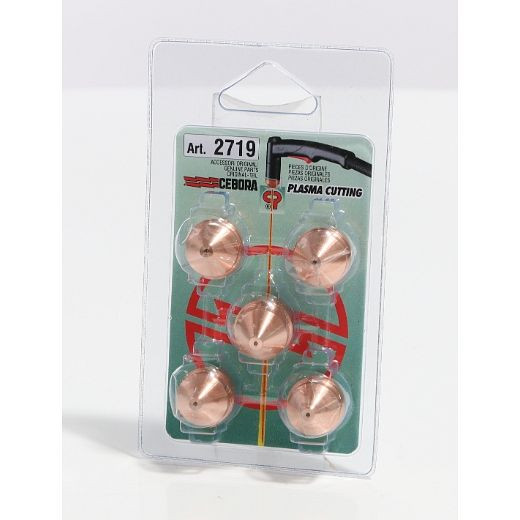 ELMAG sproeiers 1,35mm voor brander CP162C (5 stuks) voor 51-70 A, artikel 2719, 56854