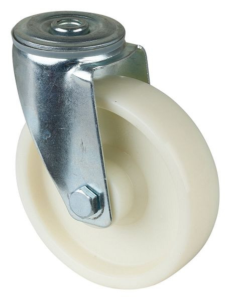 BS-rollen transportrol, wielbreedte 37,5 mm, wiel-Ø 125 mm, draagvermogen 150 kg, loopvlak/wiellichaam kunststof, rollager, verpakking: 2 stuks, L101.B10.125