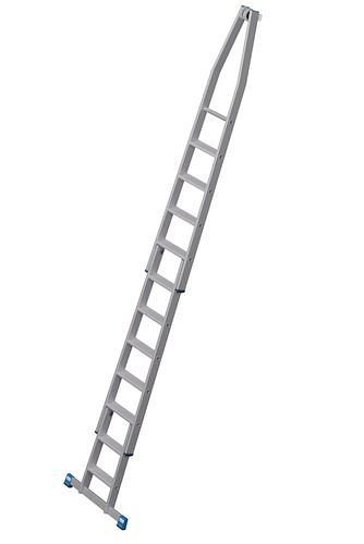 Krause opsteekladder van aluminium, set van 2, 10 treden, 307656