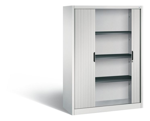 C+P rolluikkast Omnispace, H1660xB1200xD420mm, kleur: lichtgrijs, inbouwgreep, 4 OH, 3213-00 S10048