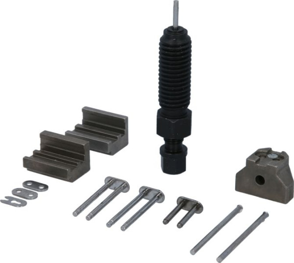 Brilliant Tools extra set voor distributiekettingklinkhamer (art. BT593530) passend voor 3 mm kettingbouten, BT593570