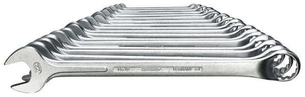 GEDORE ringsteeksleutelset, 17-delig, 6012680