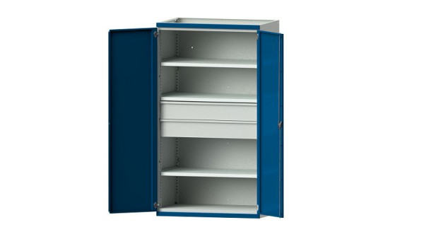 ANKE werkbanken, zware kast, model 102, 1085 x 690 x 1950 mm, RAL 7035/5010, 621.022