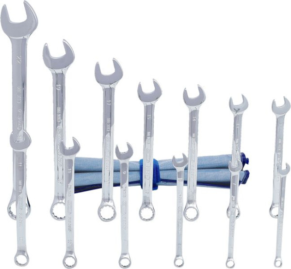 KS Tools CHROMEplus ringsteeksleutelset, haaks, 13-delig, 518.0643