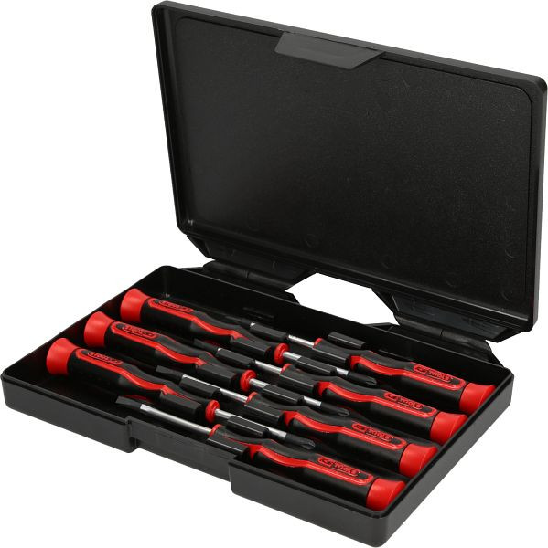 KS Tools fijnmechanische schroevendraaierset PH en sleuf, 7-delig, 500.7165