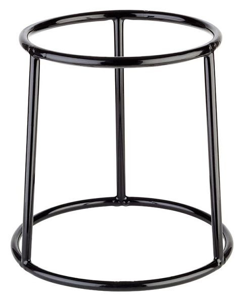 APS buffetstandaard -MULTI ROUND-, Ø 15,5 / 18 cm, hoogte: 18 cm, metaal, zwart gecoat, voorzien van antislip rubberen coating, 33271