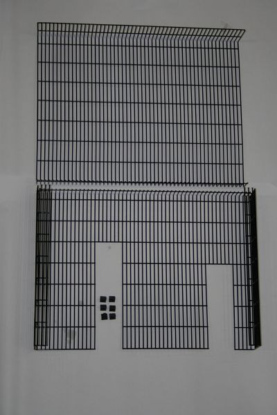 ELMAG KR roosterbescherming compleet voor PL 840/10/270 (GS 38) ook geschikt voor PL 600Afmetingen LxBxHoogte: 620x110x460 mm, 9101661