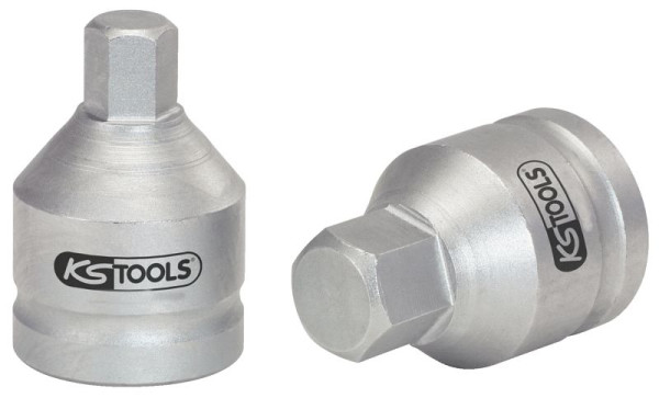 KS Tools Slag-bitdop 3/4", binnenzeskant, kort, 19 mm, 515.0003
