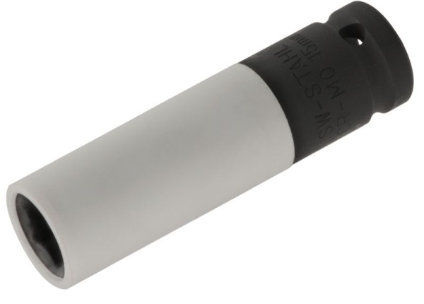 SW stalen wielmoer inzetstuk, 1/2", 15 mm, 07878L