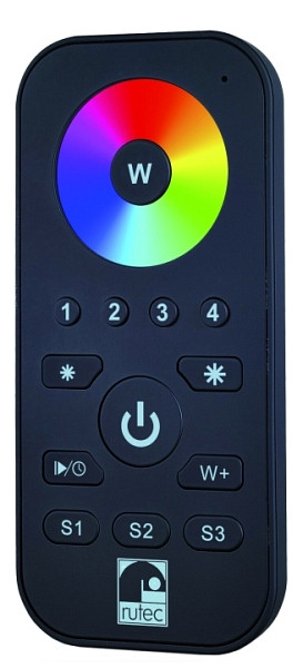 rutec Projekt draadloze handzender 4-kanaals RGBW draadloze handzender, PHZ479