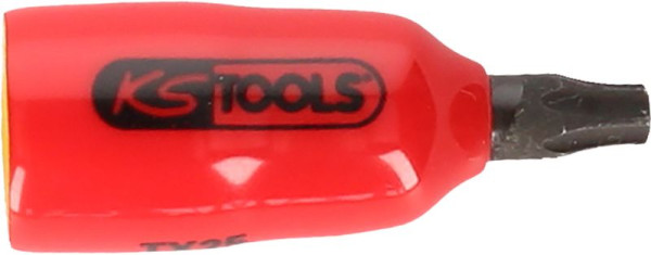 KS Tools bitdop 1/4" met beschermende isolatie voor Torx-schroeven, T8, 117.2471