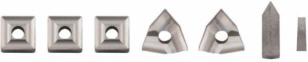 ELMAG wisselplaatset 7-delig voor draaigereedschapset 25x25 mm, 88079