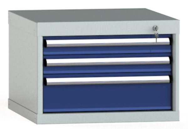 KLW ladekast 400 x 572 x 605 mm H x B x D, inbouwmaten: 300 mm, indeling: 27x27 stuks, SEA0400-03EP-001