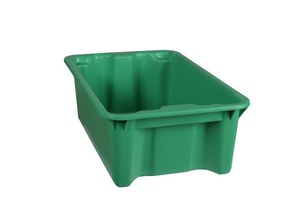 Plastipol-Scheu K 400/0 POLYBOX PP GROEN, 590 mm x 380 mm x 202 mm, 28400017