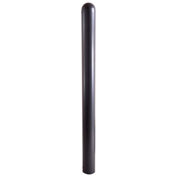 Stone HGS stijl tuinpaal Ø 102 mm met halfronde kop, met driehoekslot volgens DIN 3223, RAL 7016 antracietgrijs, zonder oogjes, 494fb7016