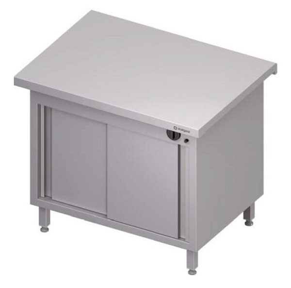 Stalgast warmhoudkast "Free Flow" met schuifdeuren 1100x735x880 mm RVS deksel, FF11118
