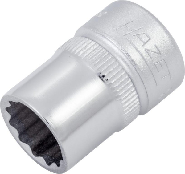 Hazet-dop, bi-hex, hol vierkant 10 mm (3/8"), buiten dubbel-hex tractieprofiel, 7/16", 880AZ-7/16