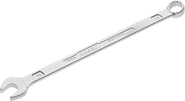 Hazet ringsteeksleutel, extra lang, slank ontwerp, uitwendig dubbel zeskant trekprofiel, 14 mm, 600LG-14