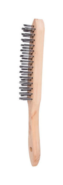 KS Tools stalen handborstel 3 rijen, 290mm, 201.2305