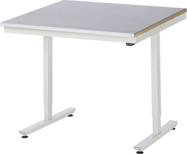 RAU werktafel serie adlatus 150, B1000 x D1000 x H720-1120 mm, 08-AT-100-100-ES