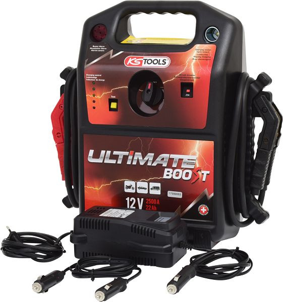 KS Tools 12V accubooster mobiele starthulp 850A 550.1810