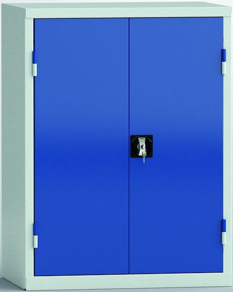KLW universele kast, 1000 x 750 x 490 mm, vleugeldeuren, 2 planken, 7FN-CH1000TD-7524XRB