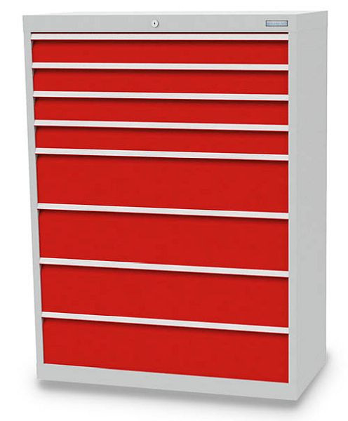 Bedrunka + Hirth ladekast, R 36-16, aantal laden: 8, 980 x 500 x 1319 mm, paneelhoogte in mm: 4x100, 4x200, draagvermogen in kg: 50, 913.404