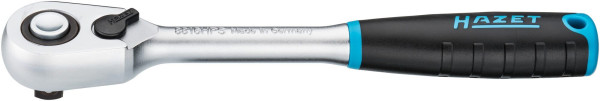 Hazet HiPer omschakelratel met fijne tanden, veiligheidsslot, massief vierkant 10 mm (3/8 inch), 8816HPS