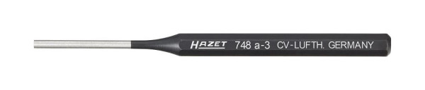 Hazet stiftpons, 3 mm, achthoekige schacht, DIN 6450 vorm C, afmetingen / lengte: 125 mm, diameter: 3 mm, 748A-3