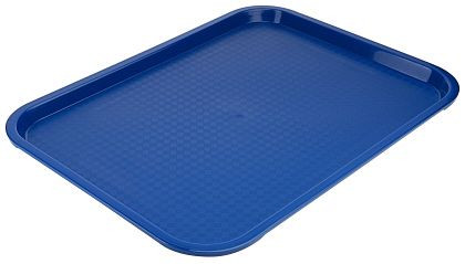Contacto fastfooddienblad 40 cm blauw polypropyleen, 40x30cm, 5353/403