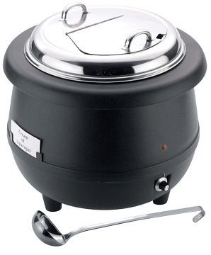 Contacto soepstation 10 l, elektrisch met pollepel, 7055/010