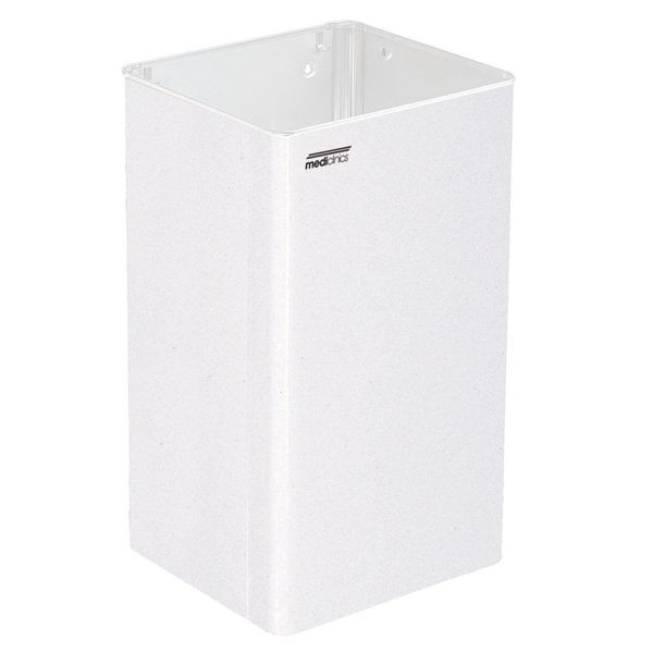 Mediclinics afvalbak 1065, wit, topkwaliteit, 252.398