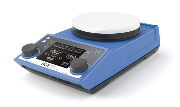 IKA magneetroerder met verwarming, geëmailleerde plaat, RET control-visc wit, 0005030000