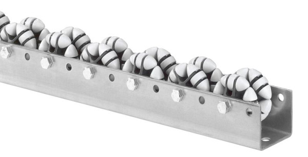 BS-rollen all-side rollenrail, roldiameter 50 mm, steek 66 mm, 410.000