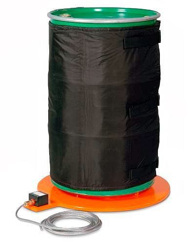 DENIOS Isolatiekap voor 200 liter vaten, voor IBP vloerverwarmingsplaat in Ex zones, 236-440