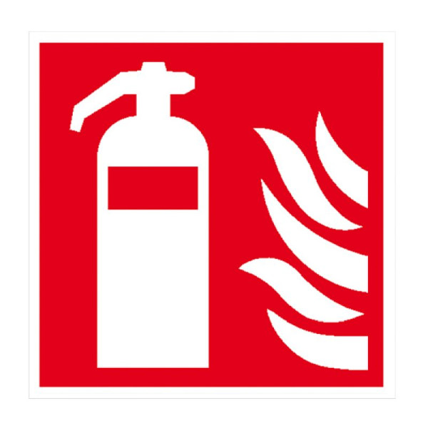 Stein HGS HGS brandbeveiligingsbord, brandblusser, 200 x 200 mm / aluminium, fotoluminescerend, 15.a5015