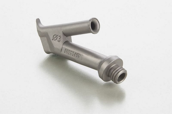Forsthoff snellasmondstuk 3 mm rond, schroefbaar M10, 5005
