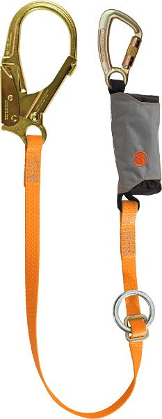 Skylotec I-TIE BACK, oranje met ring SKYSAFE PRO TIE BACK, SNAP HOOK / KOBRA TRI, L-0571-1