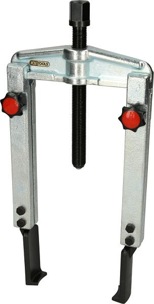 KS Tools universele sneltrekker 2-armig met slanke en verlengde haken, 20-90mm, 200mm, 620.0013