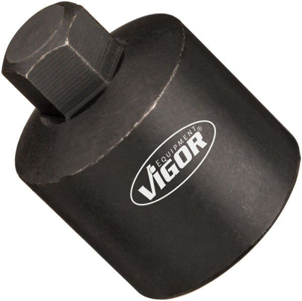 VIGOR dopsleutelinzet, hol vierkant 10 mm (3/8 inch), buitenzeskantprofiel, 8 mm, lengte: 24 mm, V7158-2