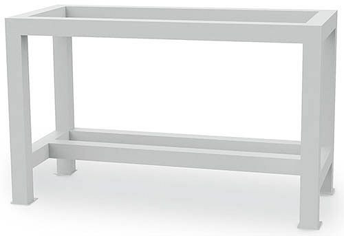 Bedrunka + Hirth heavy duty tafel gelast onderstel, afmetingen in mm (BxDxH): 2000 x 650 x 919, 03.20SLT1.6