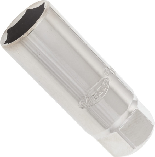 VIGOR bougie-inzet, vierkant, hol 10 mm (3/8 inch), buitenzeskantprofiel, 18 mm, V2613N