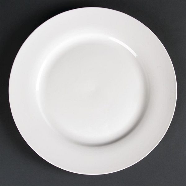 Lumina ronde borden met brede rand 27cm, VE: 6 stuks, CD625