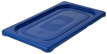 Contacto GN deksel 1/3, blauw, gemaakt van polypropyleen, 5525/133