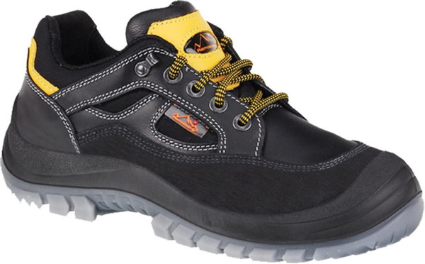 Hase Safety NEPAL-SCHWARZ, Sicherheitshalbschuhe, EN 20345-S3, Größe: 43, 52079-00-43