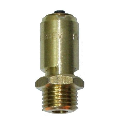 AEROTEC overdrukventiel 4,5 bar - 1/4 inch AG - 2e trap ZWART, 9049064