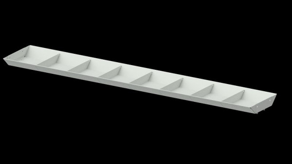 ANKE werkbanken, bovenblad, systeemopbouw, 1480 x 49 mm (AM 1441), RAL 7035, 960.852