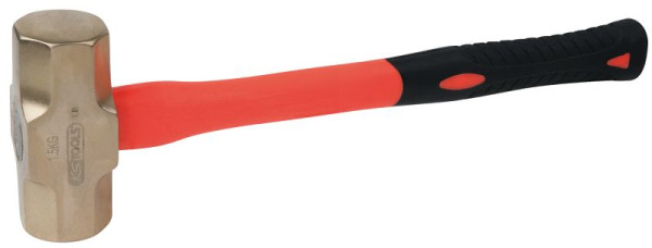 KS Tools BRONZEplus mijnhamer 1000 g, met glasvezelsteel, 963.2086