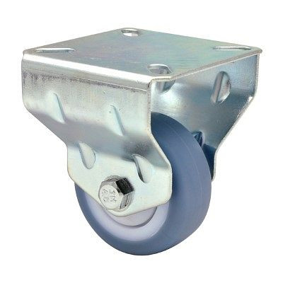 WAGNER toestel vast wiel DELUXE diameter 50mm, TPR, zacht, kogellager, FDS, draagvermogen 50kg, VE: 4 stuks, 23775101
